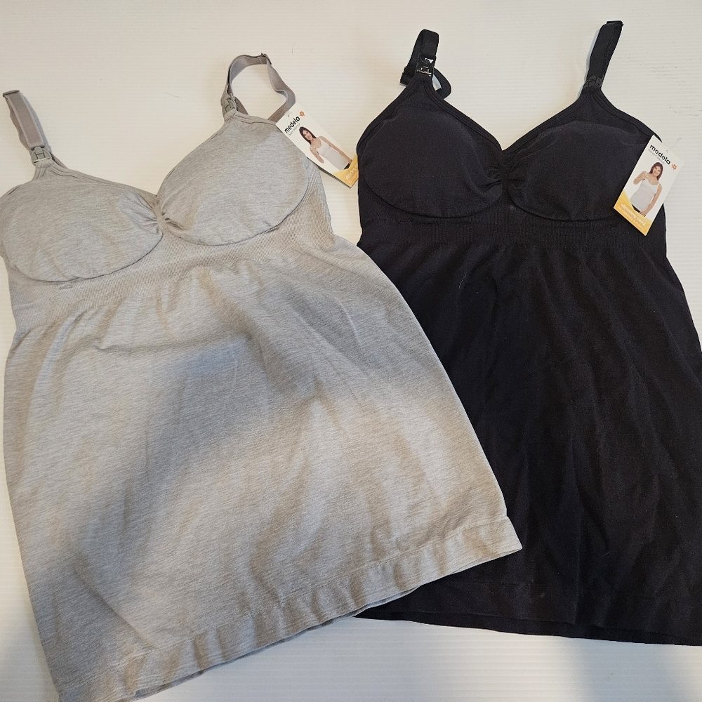 NWT Lot‎ of 3 Maternity Nursing Camis size Med